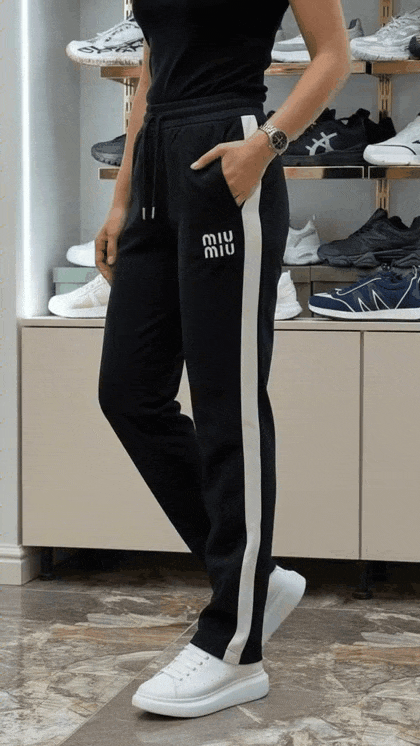MIU MIU pantalon BLACK